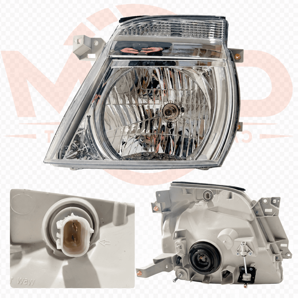 NISSAN CARAVAN E25 HEAD LIGHT - LH