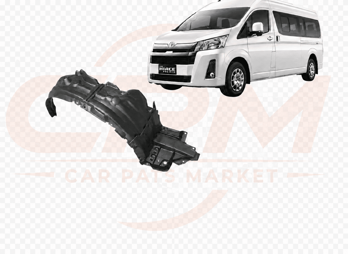 Toyota Hiace H300 ( 2019-Current) Front Inner Guard Liner - RH