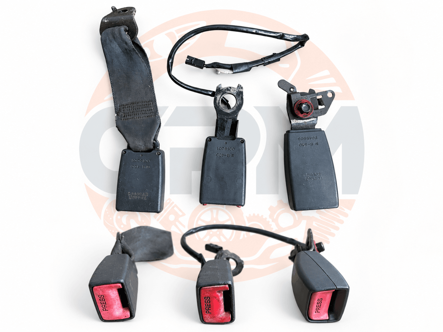Genuine Toyota Hiace H100 1989-2004 Front Seatbelt Buckles