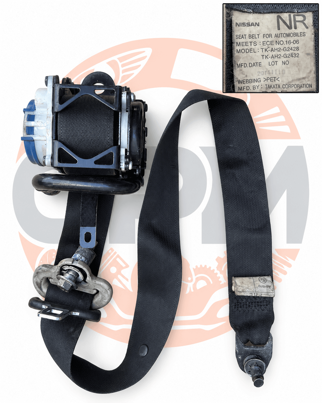 Genuine Nissan Caravan NV350 / E26 Seat Belt - Driver