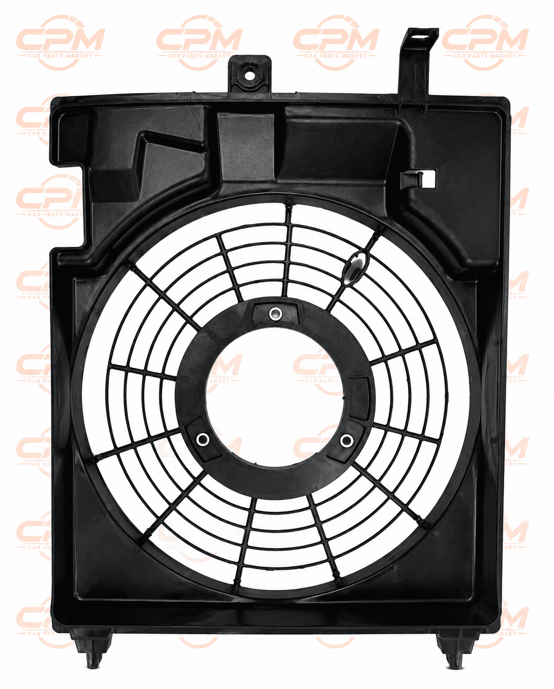 auxiliary radiator fan shroud
