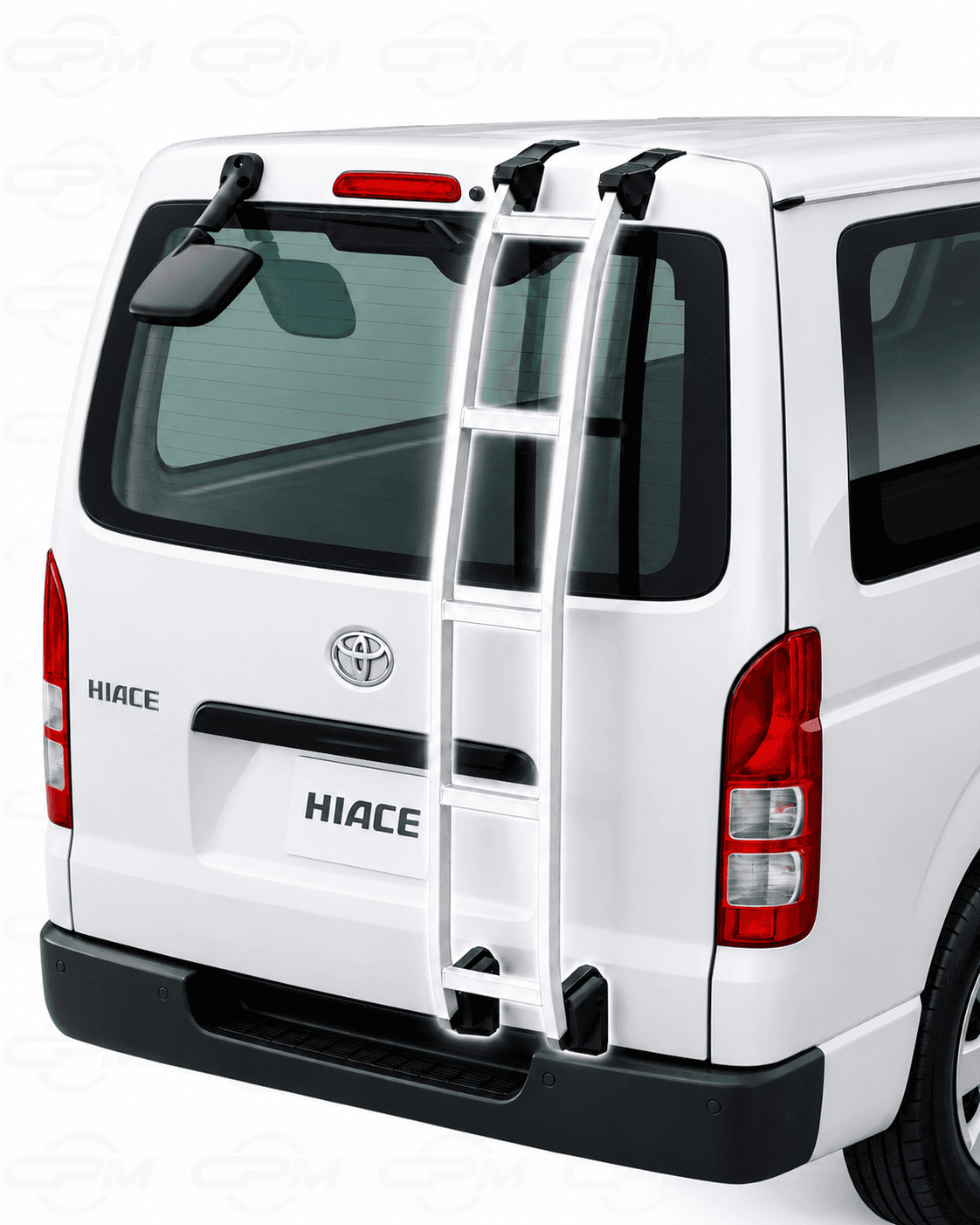 HIACE H200 REAR ALUMINIUM LADDER
