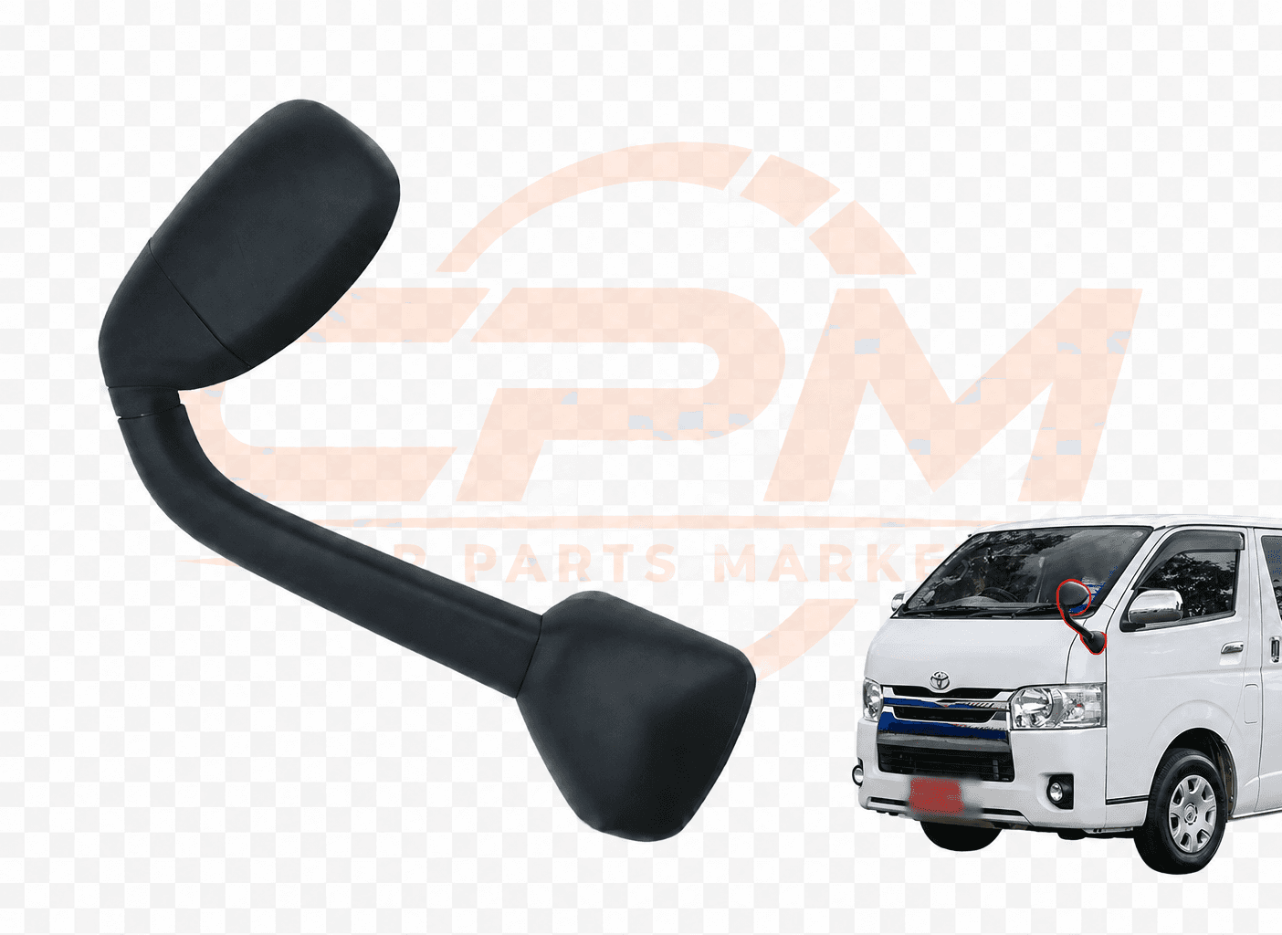 TOYOTA HIACE H200 LH GUARD MIRROR