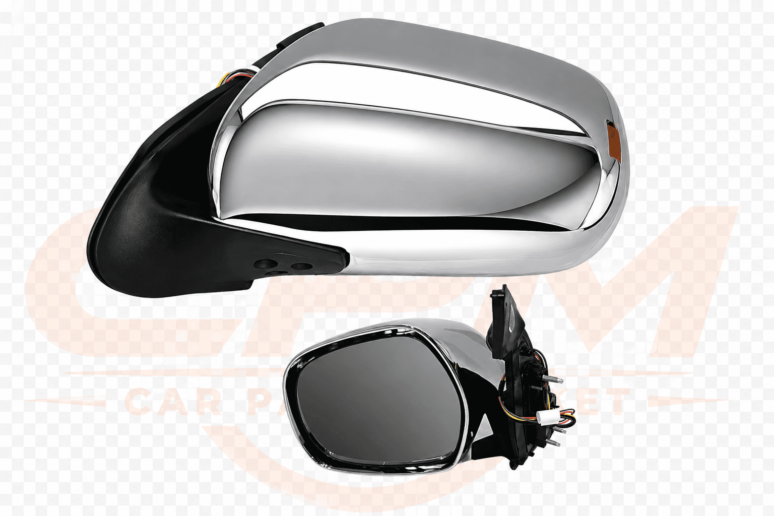 TOYOTA HIACE H200 MIRROR (ELECTRIC) CHROME - LH