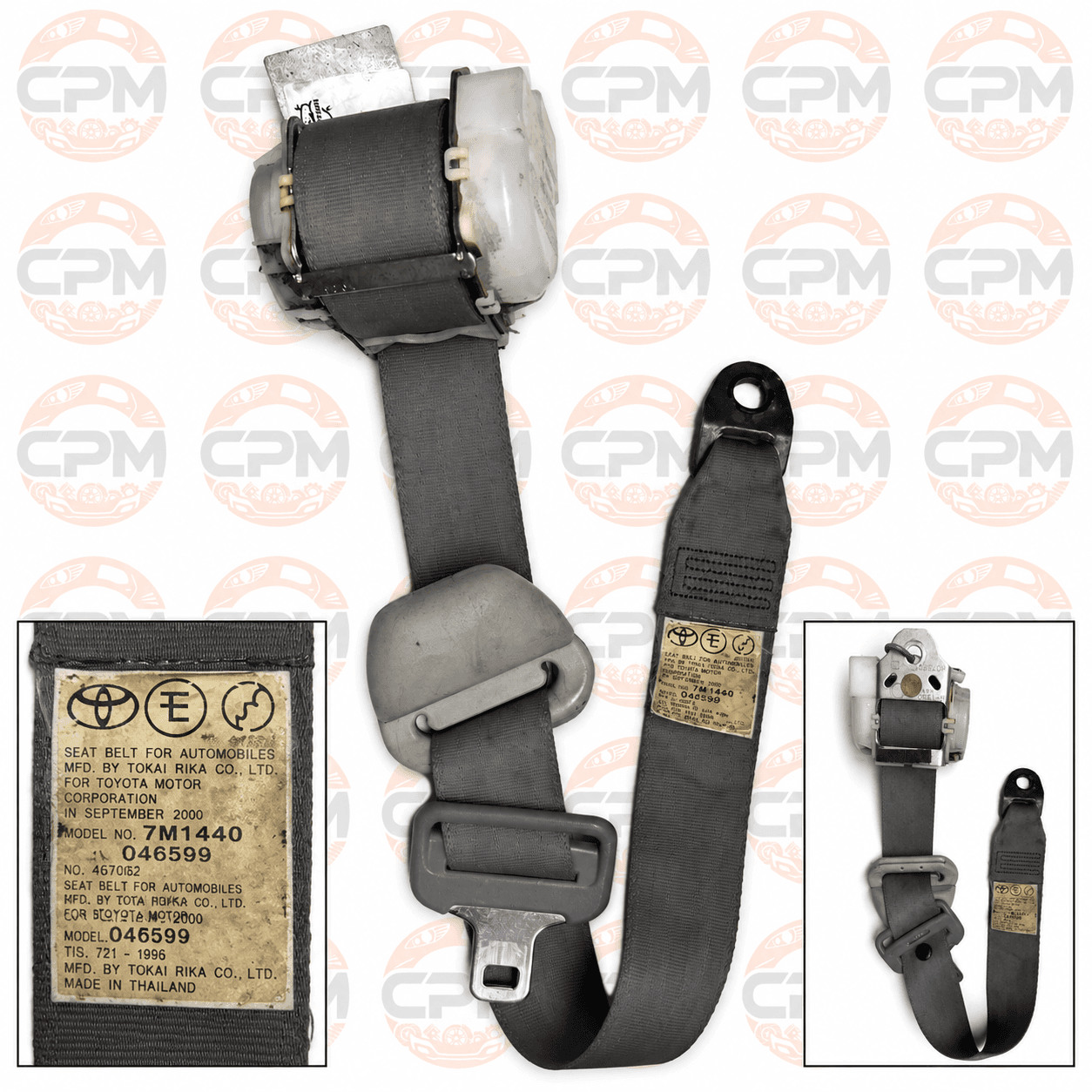 Toyota Hiace H200 2005-2020 Seat belt 7M1440 - LH
