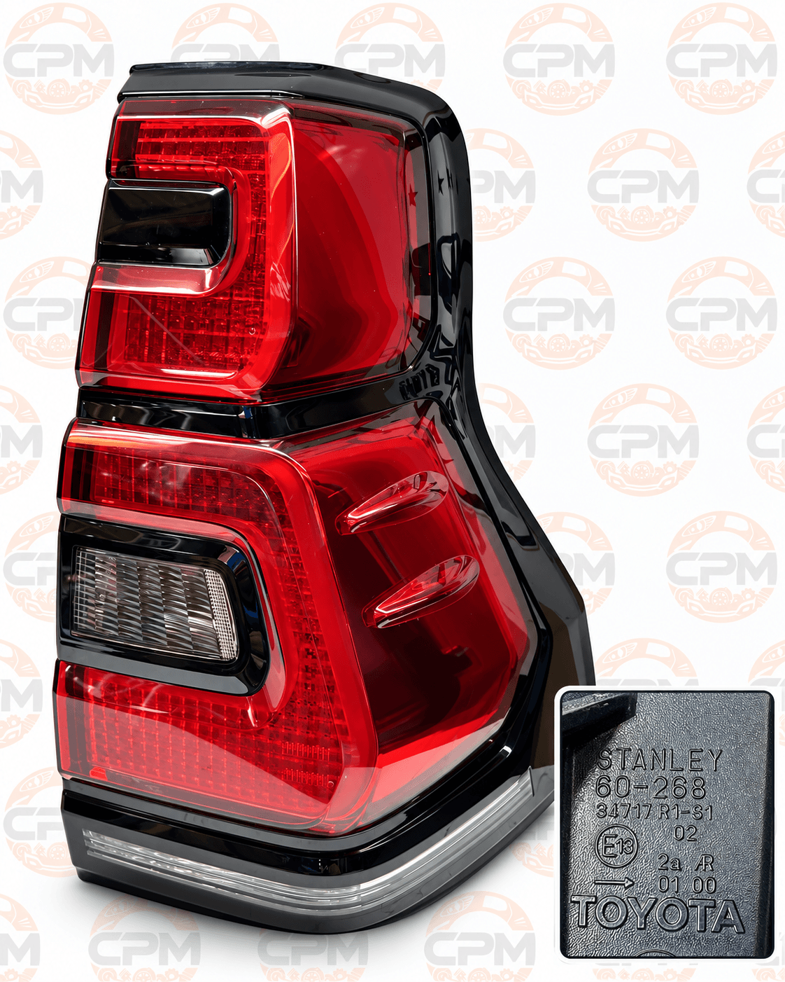 Genuine Toyota Landcruiser Prado J150 2009-2023 Tail Light - RH