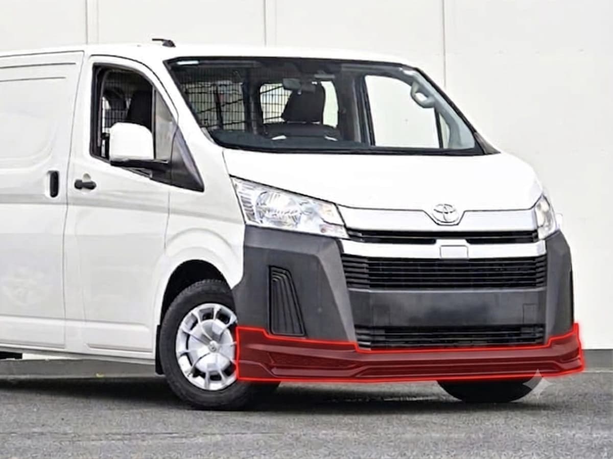 Parts Of A Front Bumper Toyota Hiace H300 Front Bumper Lip | Car Parts Market